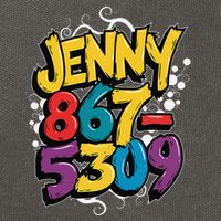 Nostalgic Jenny Phone Number 867 5309 Retro Music 80s Funny Cotton Canvas Backpack