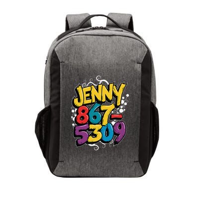 Nostalgic Jenny Phone Number 867 5309 Retro Music 80s Funny Vector Backpack
