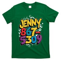 Nostalgic Jenny Phone Number 867 5309 Retro Music 80s Funny T-Shirt