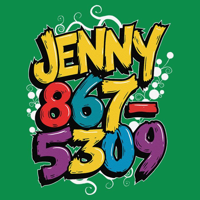Nostalgic Jenny Phone Number 867 5309 Retro Music 80s Funny Button
