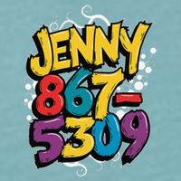 Nostalgic Jenny Phone Number 867 5309 Retro Music 80s Funny Sueded Cloud Jersey T-Shirt