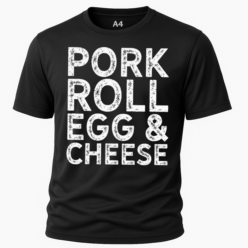 New Jersey Pork Roll Egg And Cheese Cooling Performance Crew T-Shirt