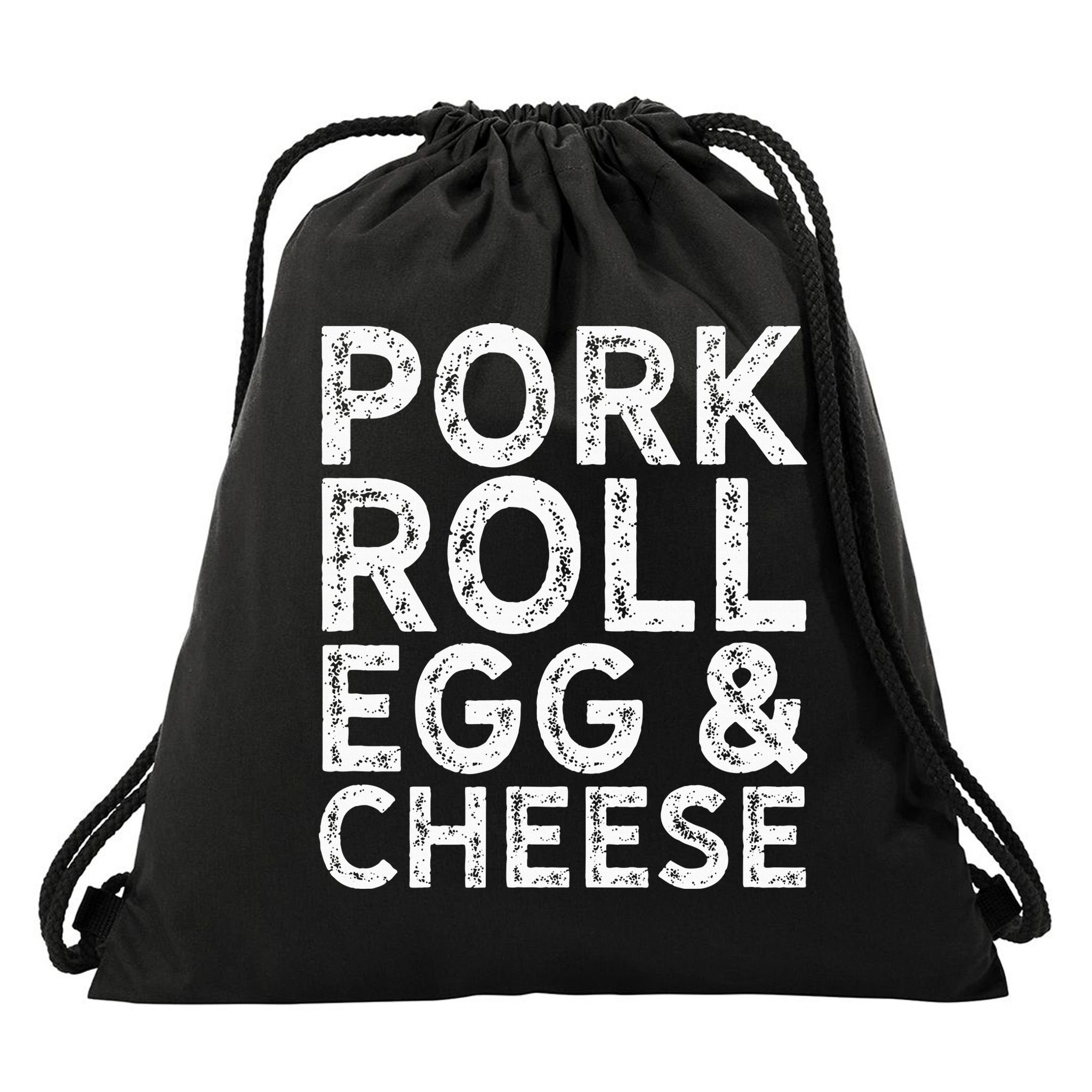 New Jersey Pork Roll Egg And Cheese Drawstring Bag