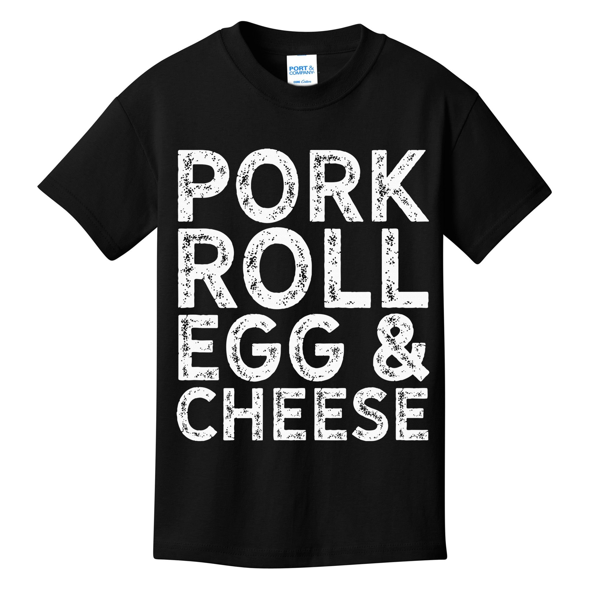 New Jersey Pork Roll Egg And Cheese Kids T-Shirt