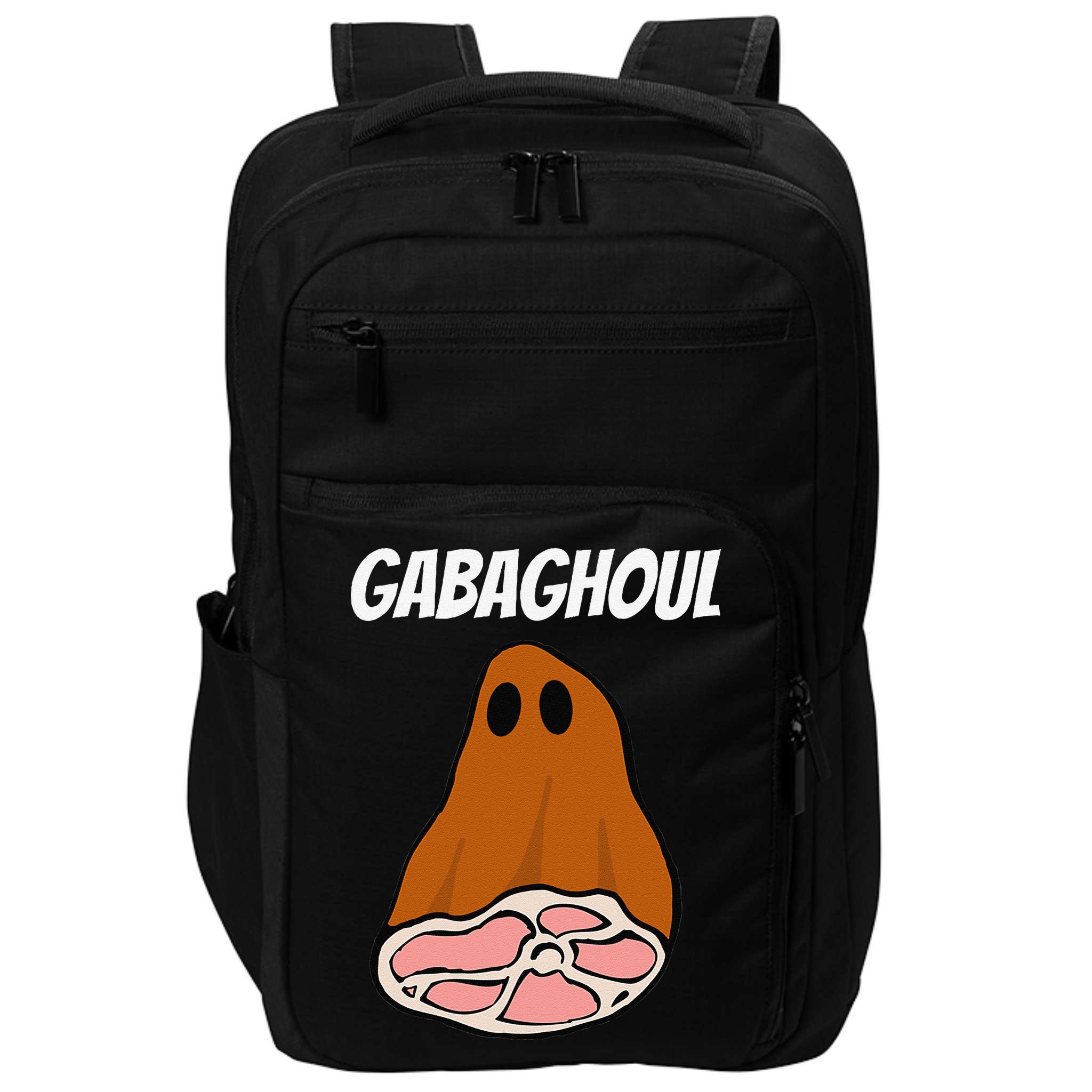 New Jersey Slang Halloween Dry Cured Meat Gabaghoul Gabagool Impact Tech Backpack