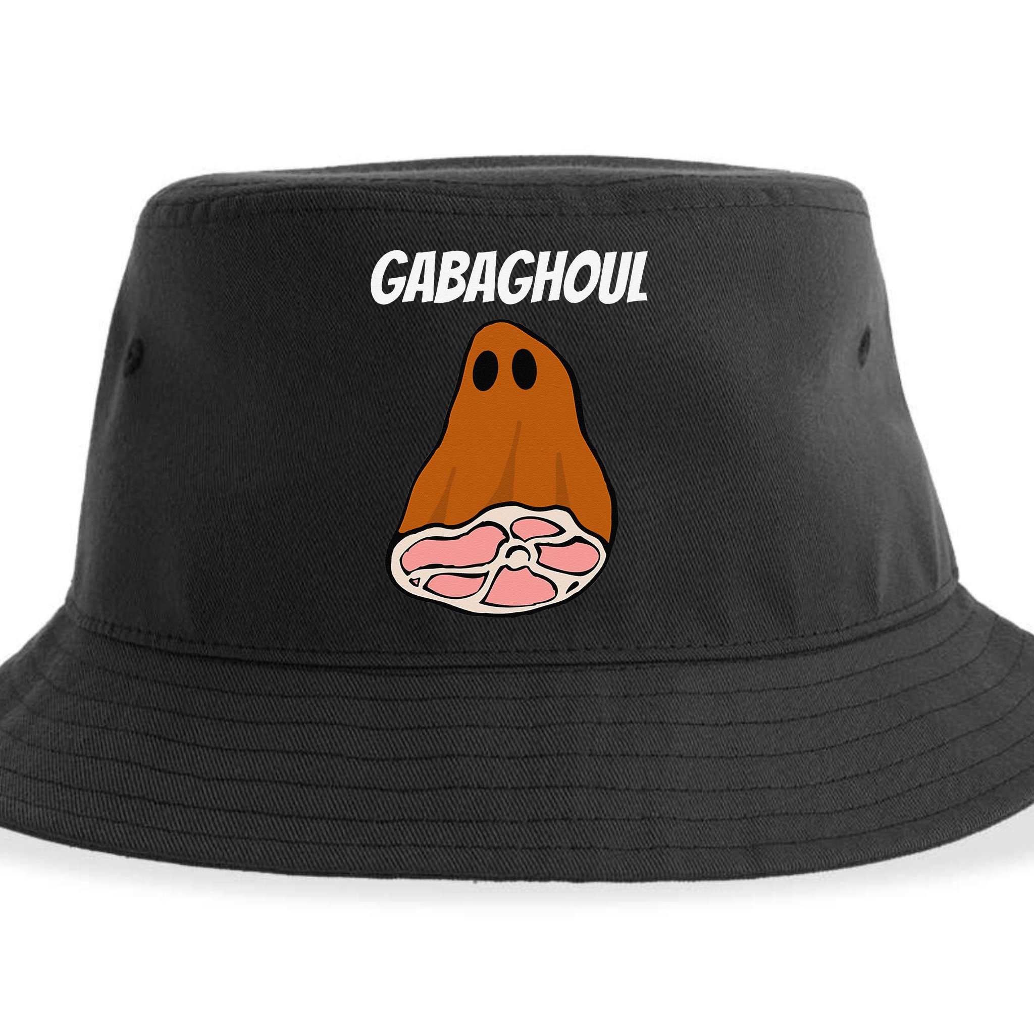 New Jersey Slang Halloween Dry Cured Meat Gabaghoul Gabagool Sustainable Bucket Hat