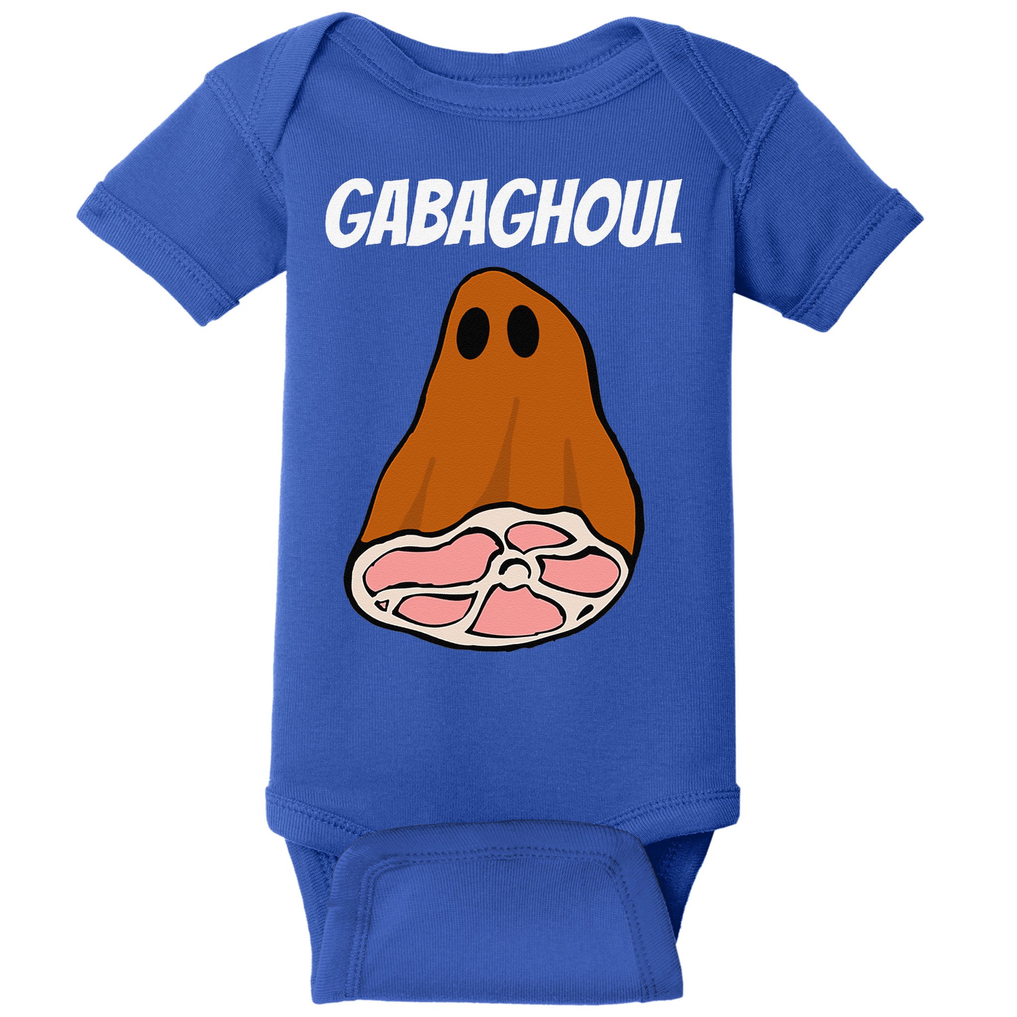 New Jersey Slang Halloween Dry Cured Meat Gabaghoul Gabagool Baby Bodysuit