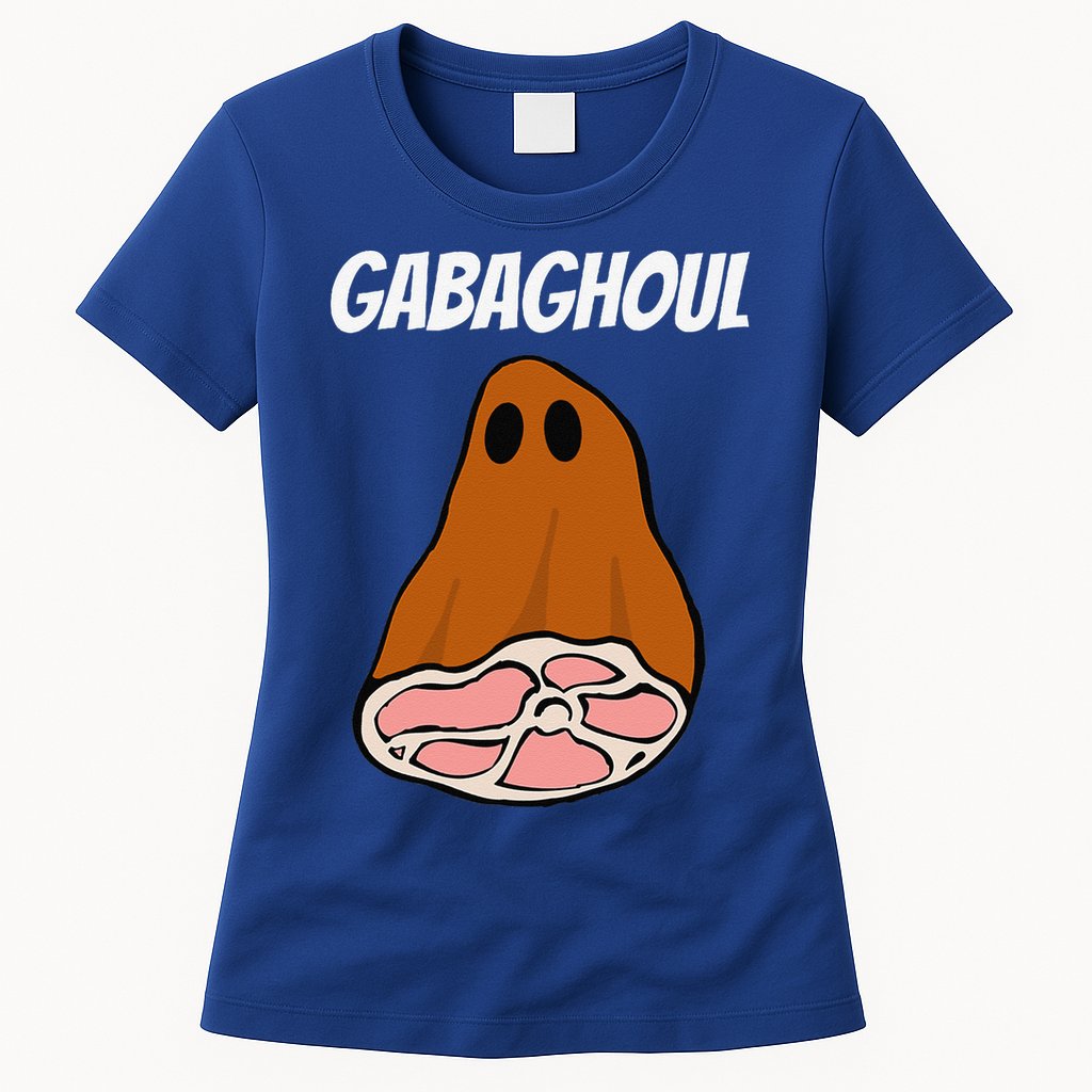 New Jersey Slang Halloween Dry Cured Meat Gabaghoul Gabagool Womens T-Shirt