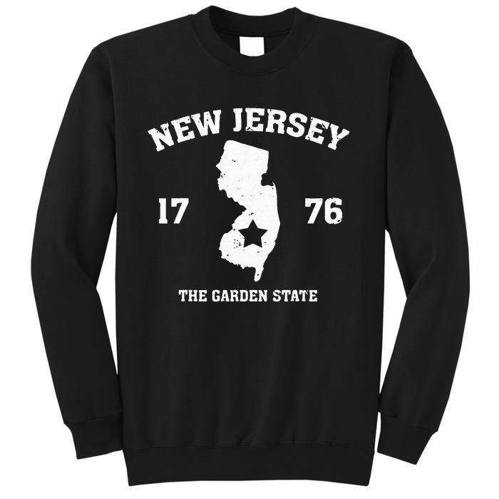 New Jersey The Garden State Vintage New Jersey Home Sweatshirt