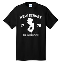 New Jersey The Garden State Vintage New Jersey Home Tall T-Shirt