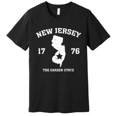 New Jersey The Garden State Vintage New Jersey Home Premium T-Shirt