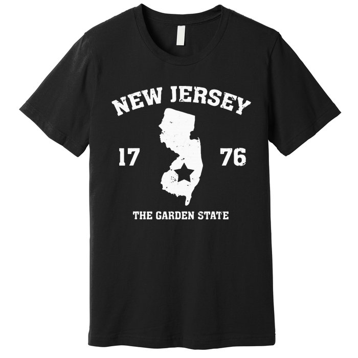 New Jersey The Garden State Vintage New Jersey Home Premium T-Shirt