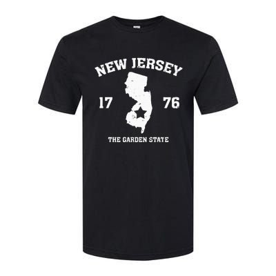 New Jersey The Garden State Vintage New Jersey Home Softstyle CVC T-Shirt