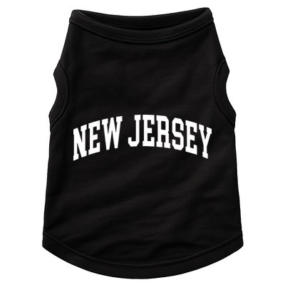 New Jersey Throwback Design Print Classic Doggie Tank
