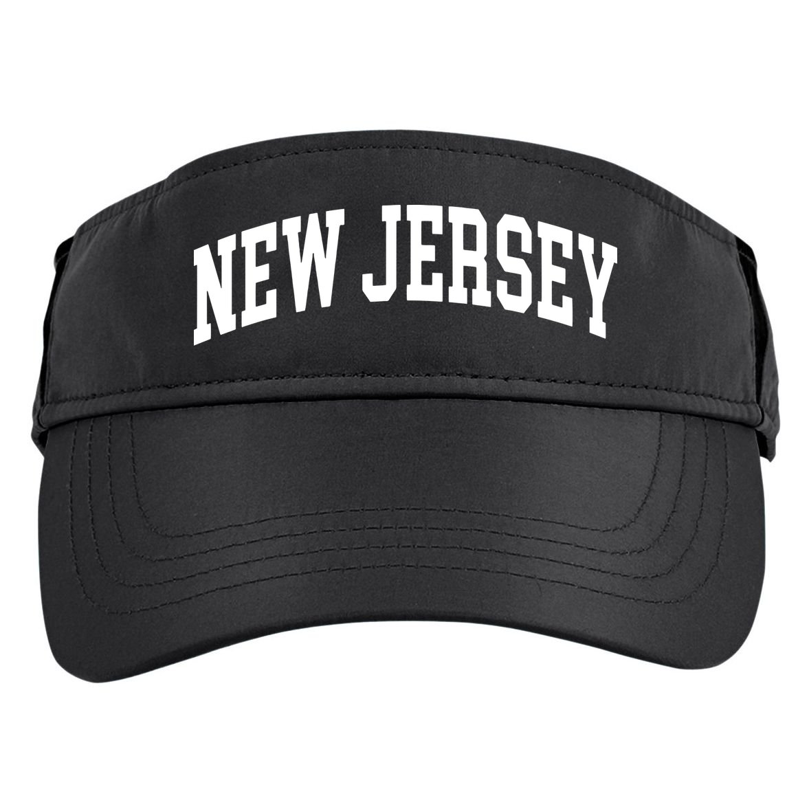 New Jersey Throwback Design Print Classic Adult Drive Performance Visor