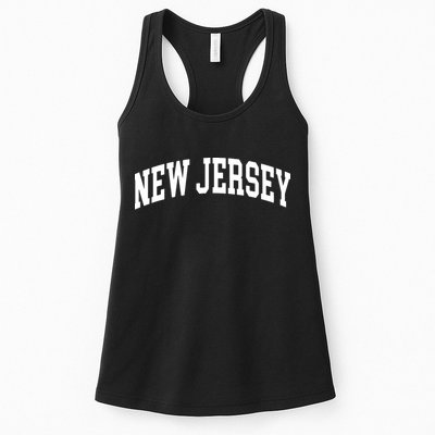 New Jersey Throwback Design Print Classic Womens Tank Top