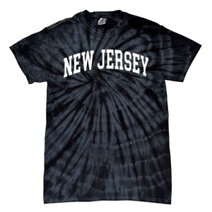 New Jersey Throwback Design Print Classic Tie-Dye T-Shirt