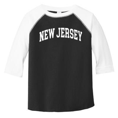 New Jersey Throwback Design Print Classic Toddler Fine Jersey T-Shirt