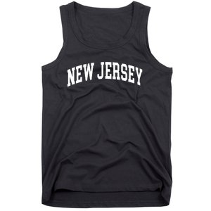 New Jersey Throwback Design Print Classic Tank Top