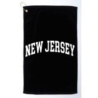 New Jersey Throwback Design Print Classic Golf Towel