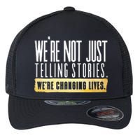 Not Just Telling Stories Were Changing Lives Dhar Mann Fam Flexfit Unipanel Trucker Cap