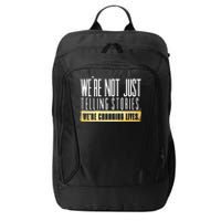 Not Just Telling Stories Were Changing Lives Dhar Mann Fam City Backpack