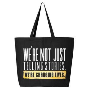 Not Just Telling Stories Were Changing Lives Dhar Mann Fam 25L Jumbo Tote