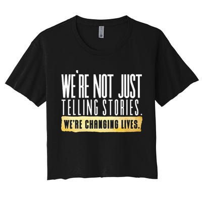 Not Just Telling Stories Were Changing Lives Dhar Mann Fam Crop Top