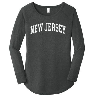 New Jersey Throwback Design Classic Women's Perfect Tri Tunic Long Sleeve Shirt