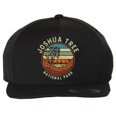 Nature Joshua Tree National Park Vacation Wool Snapback Cap