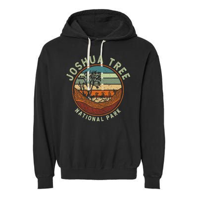 Nature Joshua Tree National Park Vacation Garment-Dyed Fleece Hoodie