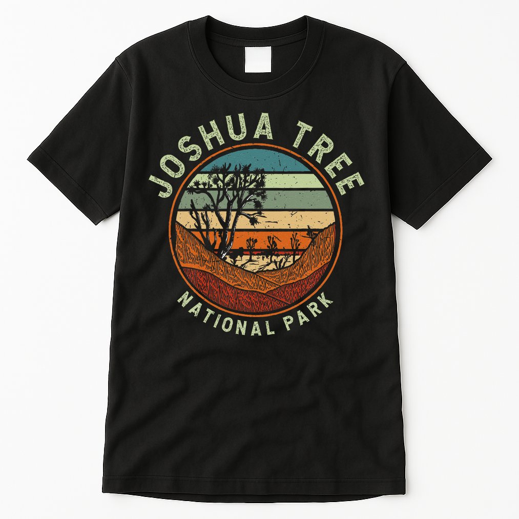 Nature Joshua Tree National Park Vacation Tall T-Shirt