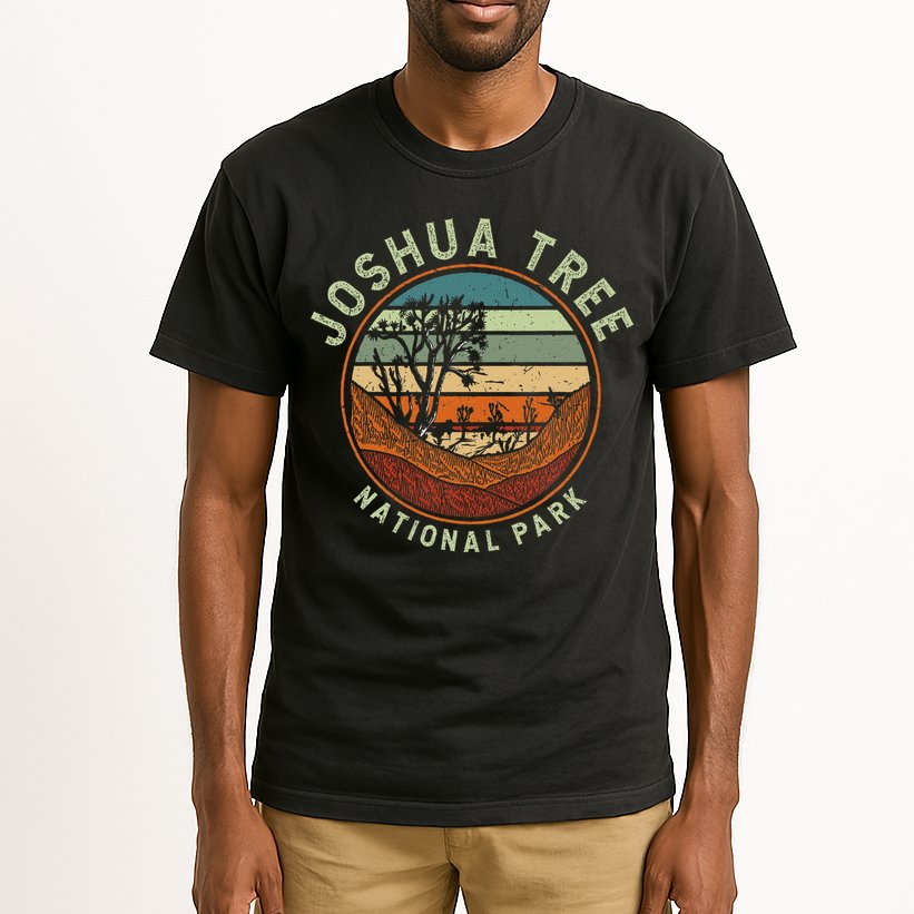 Nature Joshua Tree National Park Vacation Tall T-Shirt