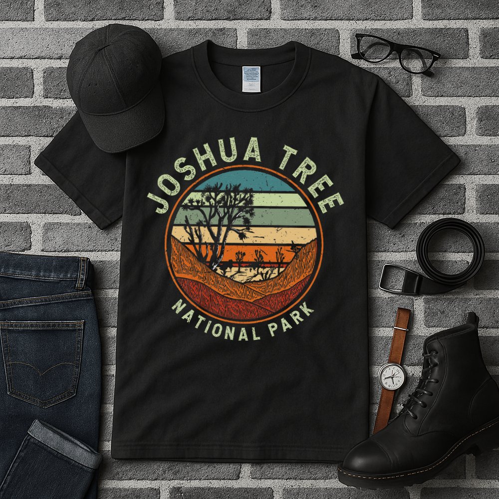 Nature Joshua Tree National Park Vacation Tall T-Shirt