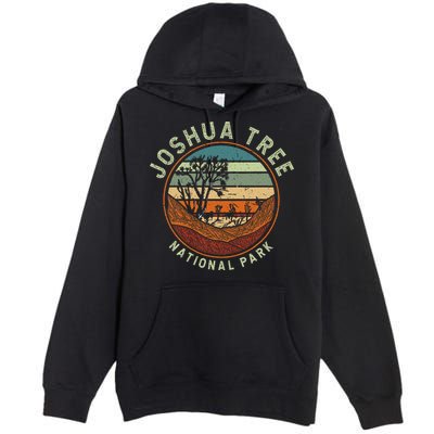 Nature Joshua Tree National Park Vacation Premium Pullover Hoodie