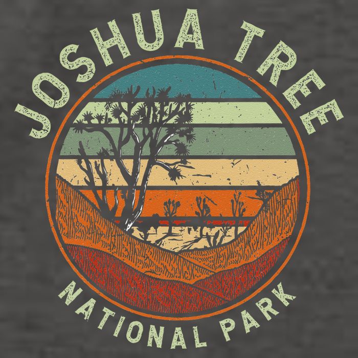 Nature Joshua Tree National Park Vacation Vector Backpack