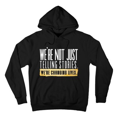 Not Just Telling Stories Were Changing Lives Dhar Mann Fam Hoodie