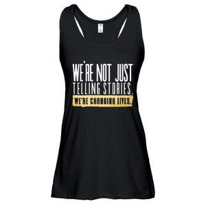 Not Just Telling Stories Were Changing Lives Dhar Mann Fam Ladies Essential Flowy Tank