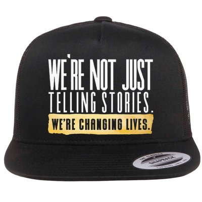 Not Just Telling Stories Were Changing Lives Dhar Mann Fam Flatbill Hat