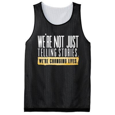 Not Just Telling Stories Were Changing Lives Dhar Mann Fam Mesh Reversible Basketball Jersey Tank