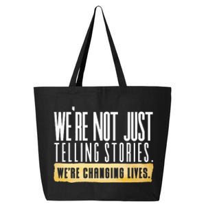 Not Just Telling Stories Were Changing Lives Dhar Mann Fam 25L Jumbo Tote