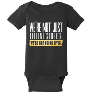 Not Just Telling Stories Were Changing Lives Dhar Mann Fam Baby Bodysuit