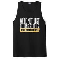 Not Just Telling Stories Were Changing Lives Dhar Mann Fam PosiCharge Competitor Tank