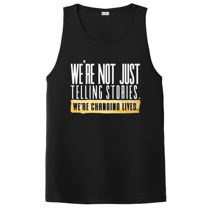 Not Just Telling Stories Were Changing Lives Dhar Mann Fam PosiCharge Competitor Tank