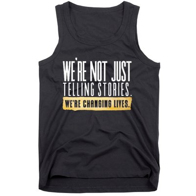 Not Just Telling Stories Were Changing Lives Dhar Mann Fam Tank Top