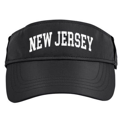 New Jersey Throwback Design Classic Adult Drive Performance Visor