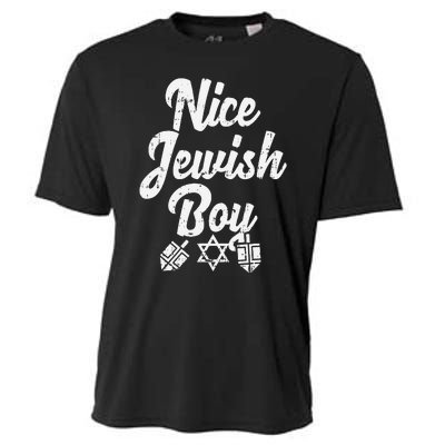 Nice Jewish Ugly Hanukkah Sweater Chanukah Jew Gift  Cooling Performance Crew T-Shirt