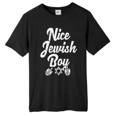 Nice Jewish Ugly Hanukkah Sweater Chanukah Jew Gift  Tall Fusion ChromaSoft Performance T-Shirt