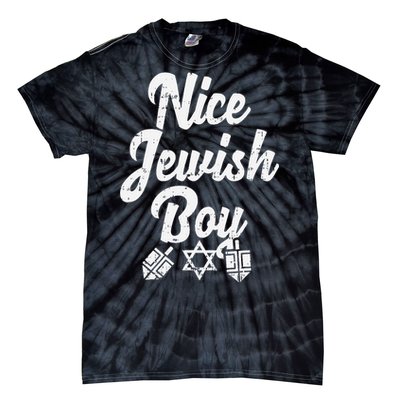 Nice Jewish Ugly Hanukkah Sweater Chanukah Jew Gift  Tie-Dye T-Shirt