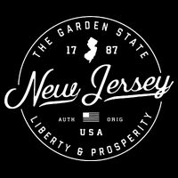 New Jersey Us State Travel Vacation Shirts Nj Usa Womens T-Shirt
